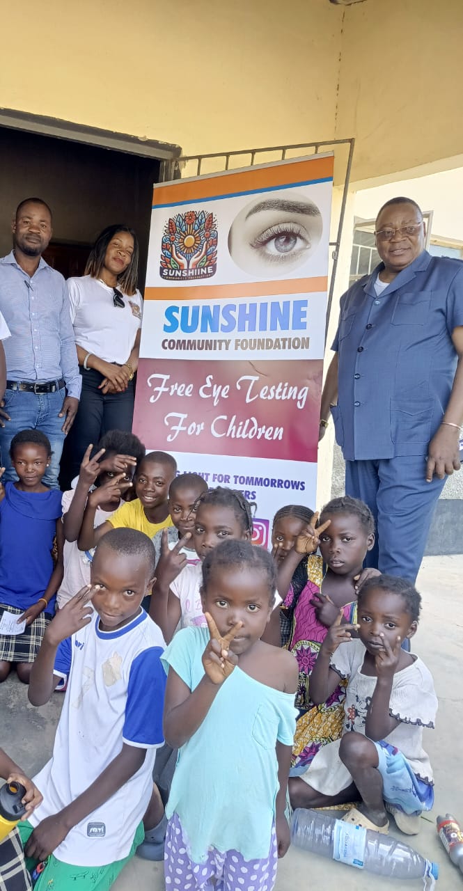 Group portrait at an SCF outreach event